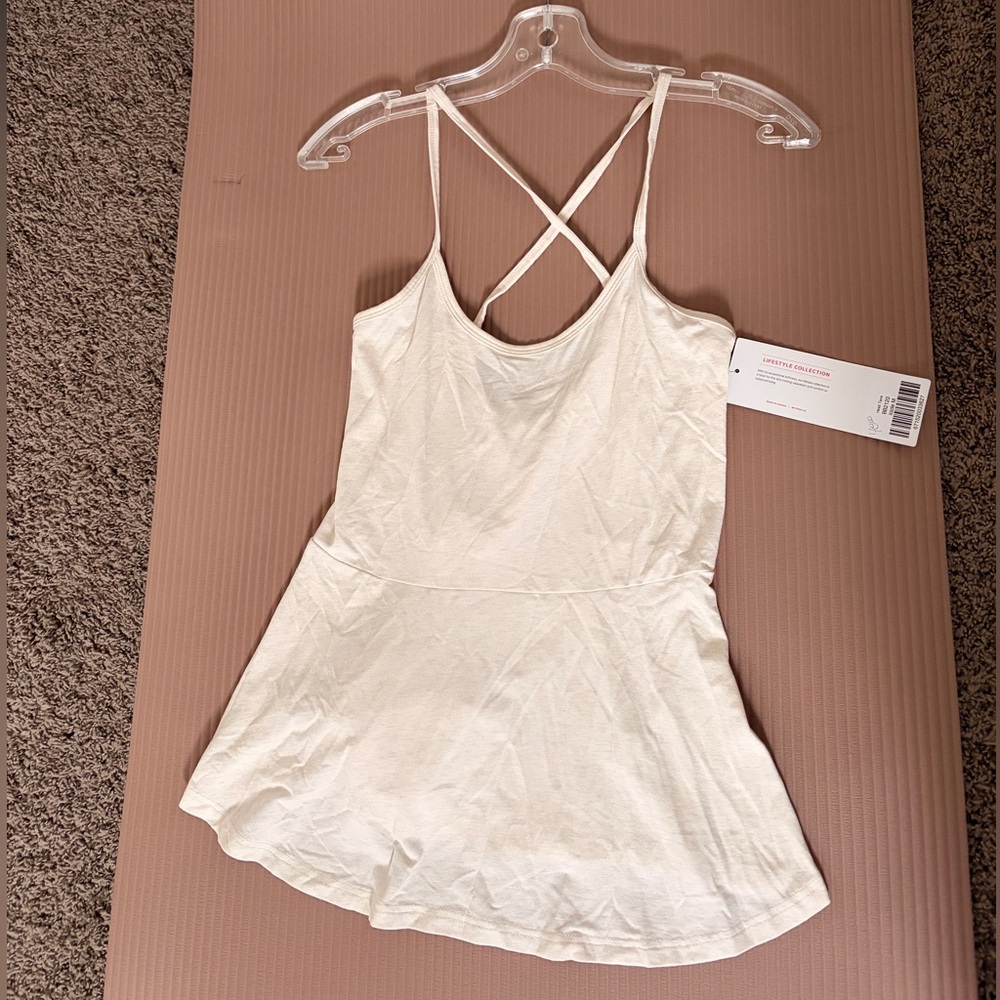 Women's Cream Tank Top
